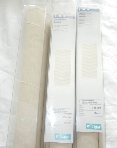 Micasa 3er pack schiebegardine - pack,