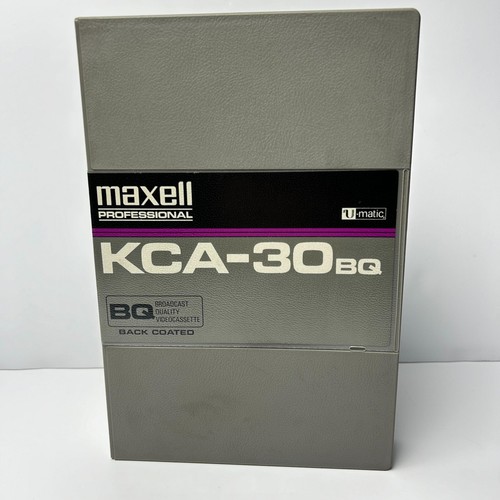 Maxell professional u - maxell,