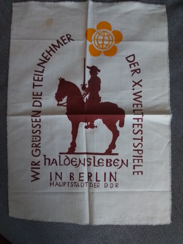 Ddr stoffbanner - ddr,