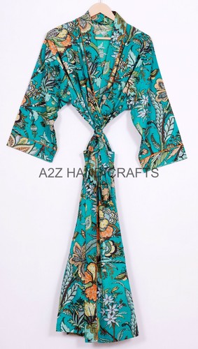 Damen luxus kimono bademantel - luxus,