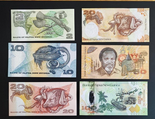 Papua neuguinea set - set, 6