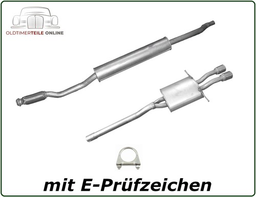 Auspuff set für - set, cooper