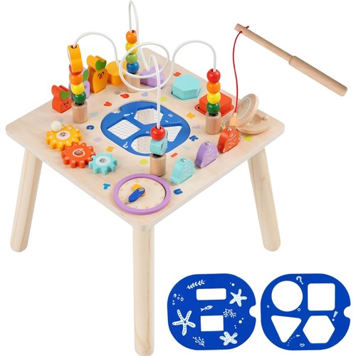 Aktivitätstisch kinder holz - aktivitätstisch,