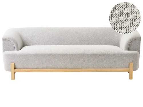 Sitzer sofa stoff hellgrau - stoff,