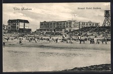 Wangeroog, Villa Gerken, Strand Hotel Gerken, Ansichtskarte 1912 