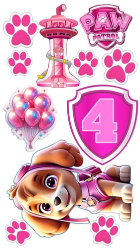 Essbar tortenaufleger paw - essbar,