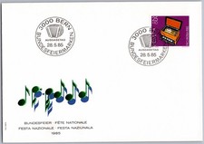 Schweiz fdc bern 1985 - schweiz,
