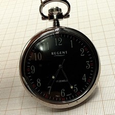 Mechanische Regent Lepine Taschenuhr  Handaufzug 17 Jewels Ungetragen