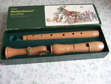 TOP Mollenhauer Tenorblockflöte, Chorus, deutsche  Griffw.  keine Gebrauchsspure