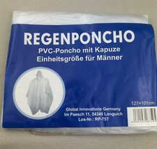 ✅ Regenponcho Herren