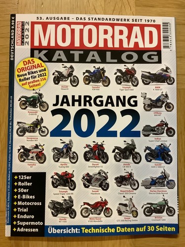 Motorrad katalog 2022 - motorrad, (heft