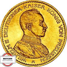 J253  20 Mark PREUSSEN Wilhelm 2 von 1915 A in VZ-STG  SEHR SELTEN  2030