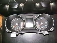 kombiinstrument tacho vw golf 6  5k0920872 tachometer cockpit clock 