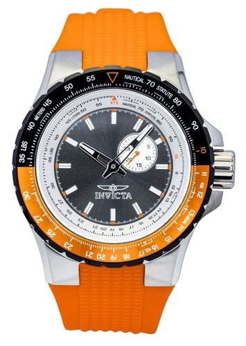Invicta aviator quarz - invicta, rotguss