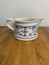 Winterling Sauciere Indisch Blau, Strohblumenmuster