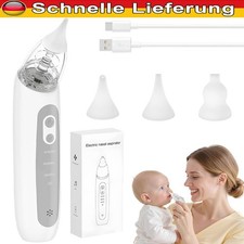 Nasensauger Baby, Nasensauger Baby Elektrisch Nasenreiniger, Nasensauger 3 IN1