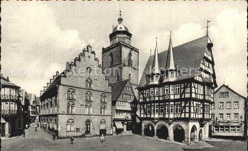 Alsfeld marktplatz rathaus - marktplatz,