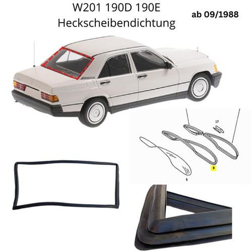 Dichtungsrahmen heckscheibe - dichtungsrahmen,