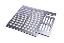  RuSchi Edelstahl Grillrost 1/2, 4mm passend für Son of Hibachi Bruzzler