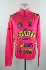 Sonego Bianchi Sportful vintage Rad Trikot Gr. XL 57cm cycling Bike shirt PZ16
