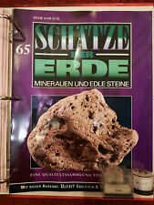 Magazin Schätze der Erde 65 kompl. + Edel-Steine Mineralien Ulexit Bimsstein