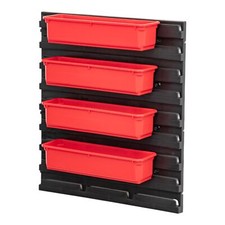 Toolbrothers RHINO Container Set Nr. 4 Werkstattwand mit 4 Behältern