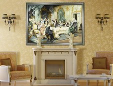 3D Ölgemälde Gericht 5