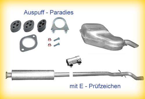 Abgasanlage auspuff für - abgasanlage, volvo