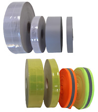 10 m Reflexband Reflektorband Reflexstreifen Reflex Neonband zum Aufnähen Band