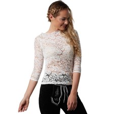 Trachtenbluse blumen dirndl - blumen,