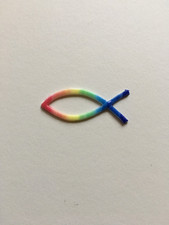 Verzierwachs fisch regenbogen - fisch,
