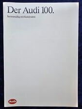 AUDI 100 Typ 44 Limousine und  Avant Turbo und Quattro Prospekt 6.1990