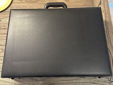 Aktenkoffer Leder Schwarz