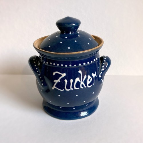 Bürgeler keramik zucker dose - bürgeler,