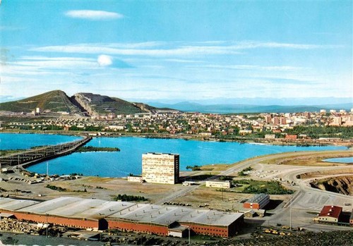Kiruna sweden fliegeraufnahme - sweden,