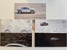 Audi TT Coupe Roadster Prospektmappe 2000 TT Prospekt + TT Details + TT Hardtop