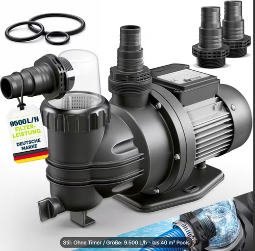 Tillvex filterpumpe pool mit - pool,