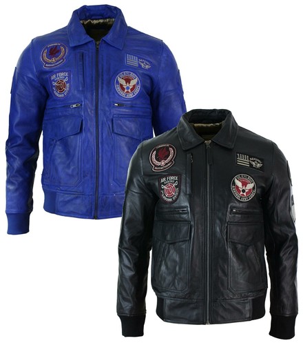 Herrenjacke 100 echtleder - 100%,