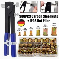 300x Blindnietmuttern M3-M10