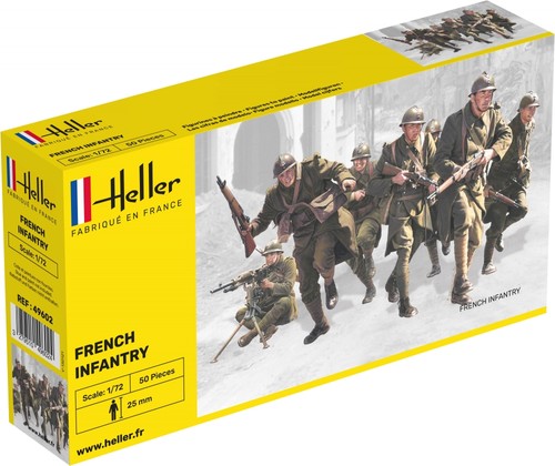 Heller figuren french infantry - figuren,