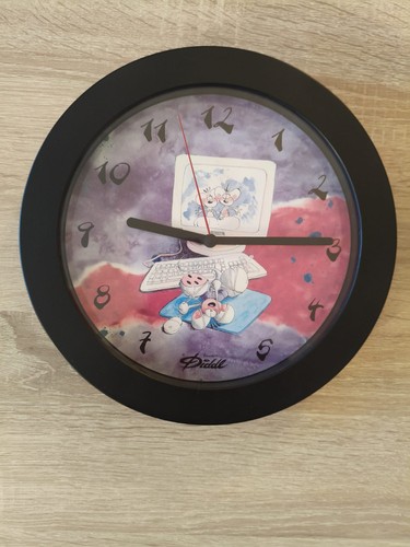 Diddl maus wanduhr - wanduhr, computer