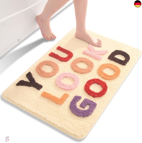 Qjhomo beige badezimmerteppich - beige,