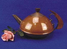 Alte seltene Kupfer Teekanne Teekännchen Vintage 1950er - 1960er Jahre 0,8 Liter