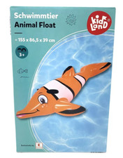 Schwimmtier Fisch mit Haltegriffen, 155 x 86,5 x 39 cm