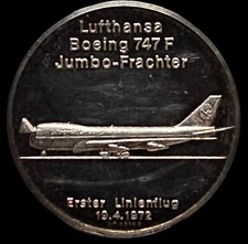 1972 Lufthansa Boeing 747 F