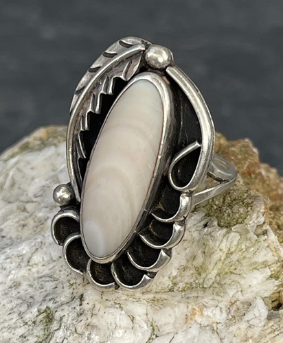 Navajo silberring mit quarz - navajo,