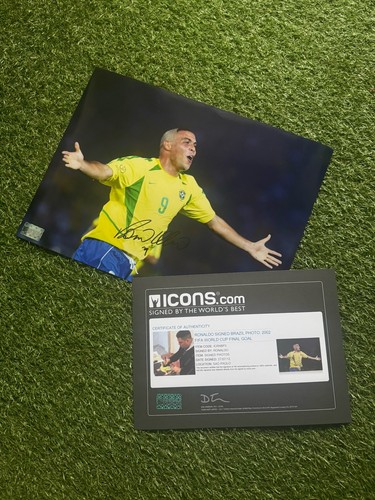 Ronaldo signiert foto signed - signiert,