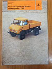 Prospekt Unimog U600 Sprache: NL traktor schlepper Brochure 20