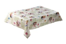 Wachstuch-Tischdecken Weihnachten Osterhase Grün rechteckig