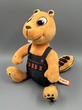 Obi Baumarkt Biber Latzhose Hörnchen Werbung Merch Stofftier Plüsch Sammler 30cm